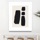 Thunder Three by Ejaaz Haniff on GIANT ART - black abstract black