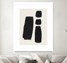 Thunder Three by Ejaaz Haniff on GIANT ART - black abstract black