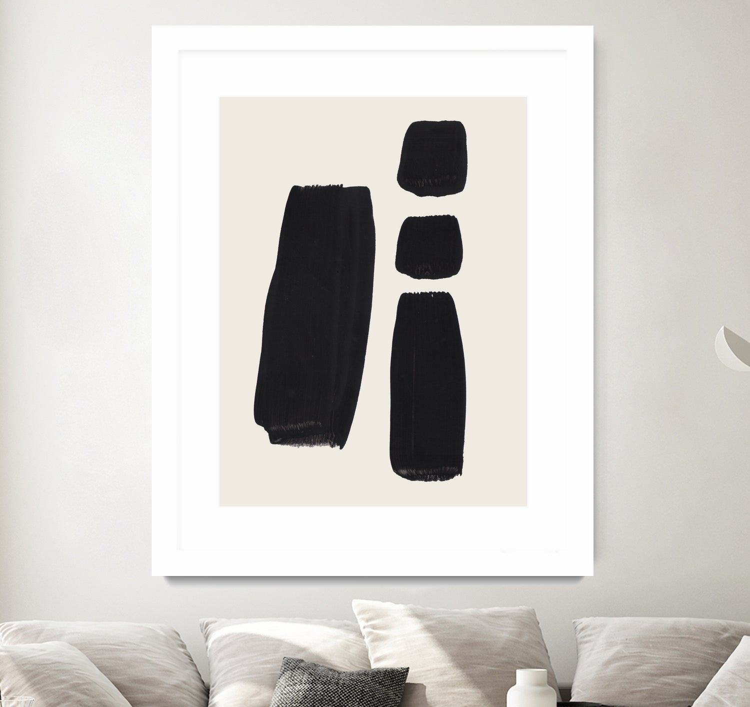 Thunder Three by Ejaaz Haniff on GIANT ART - black abstract black