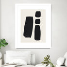 Thunder Three by Ejaaz Haniff on GIANT ART - black abstract black