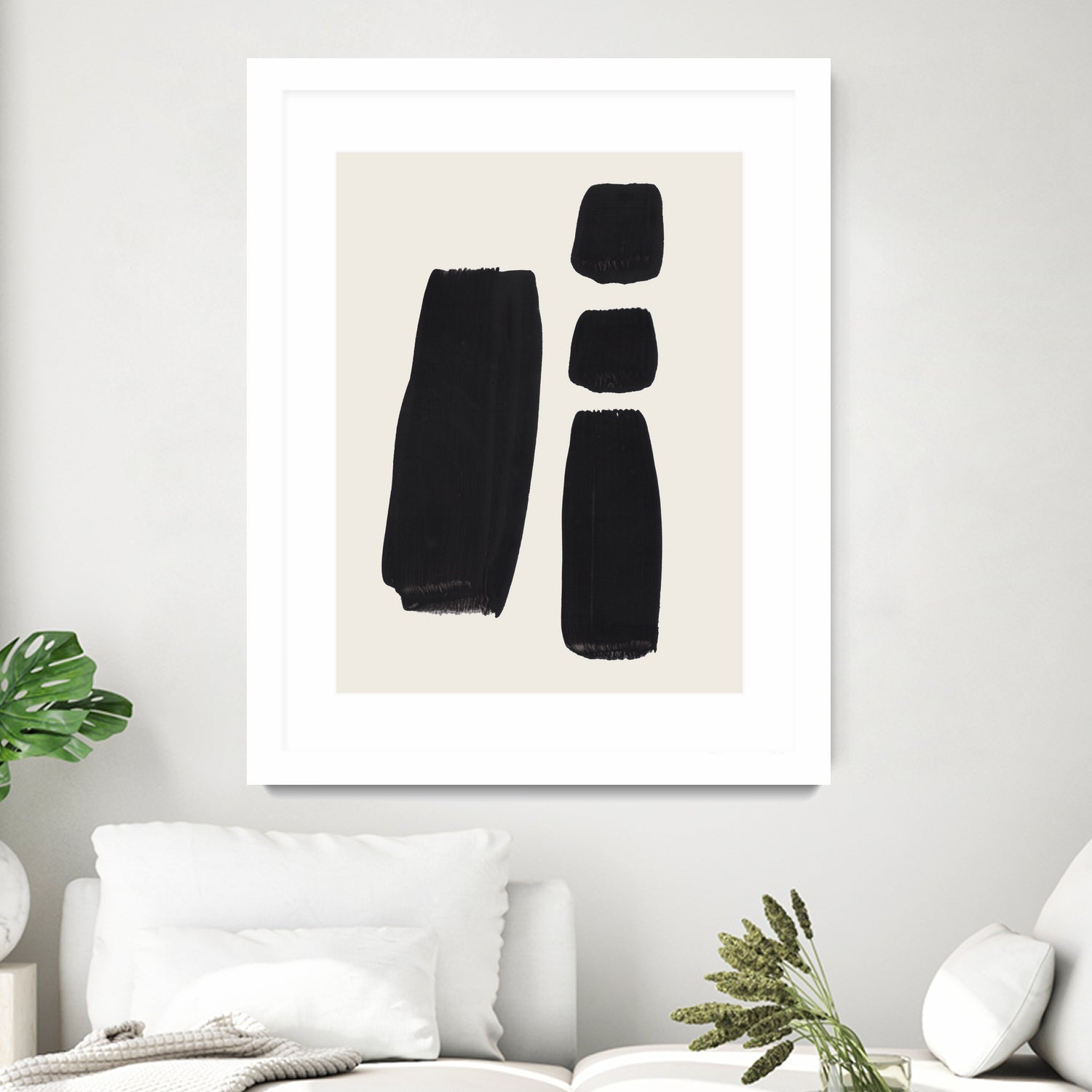 Thunder Three by Ejaaz Haniff on GIANT ART - black abstract black