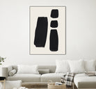 Thunder Three by Ejaaz Haniff on GIANT ART - black abstract black