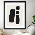 Thunder Three by Ejaaz Haniff on GIANT ART - black abstract black