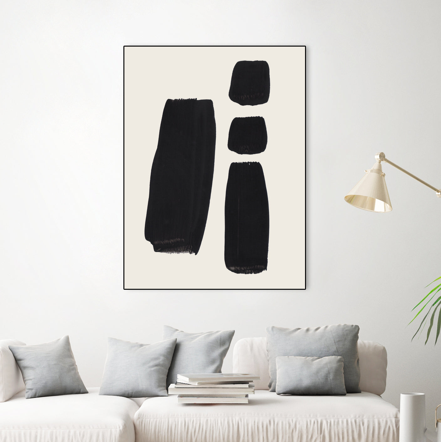 Thunder Three by Ejaaz Haniff on GIANT ART - black abstract black