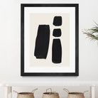 Thunder Three by Ejaaz Haniff on GIANT ART - black abstract black