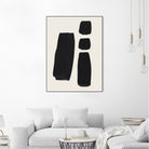 Thunder Three by Ejaaz Haniff on GIANT ART - black abstract black