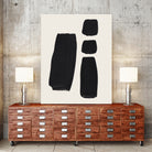Thunder Three by Ejaaz Haniff on GIANT ART - black abstract black