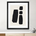 Thunder Three by Ejaaz Haniff on GIANT ART - black abstract black