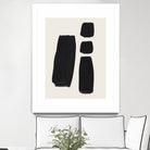 Thunder Three by Ejaaz Haniff on GIANT ART - black abstract black