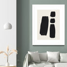 Thunder Three by Ejaaz Haniff on GIANT ART - black abstract black