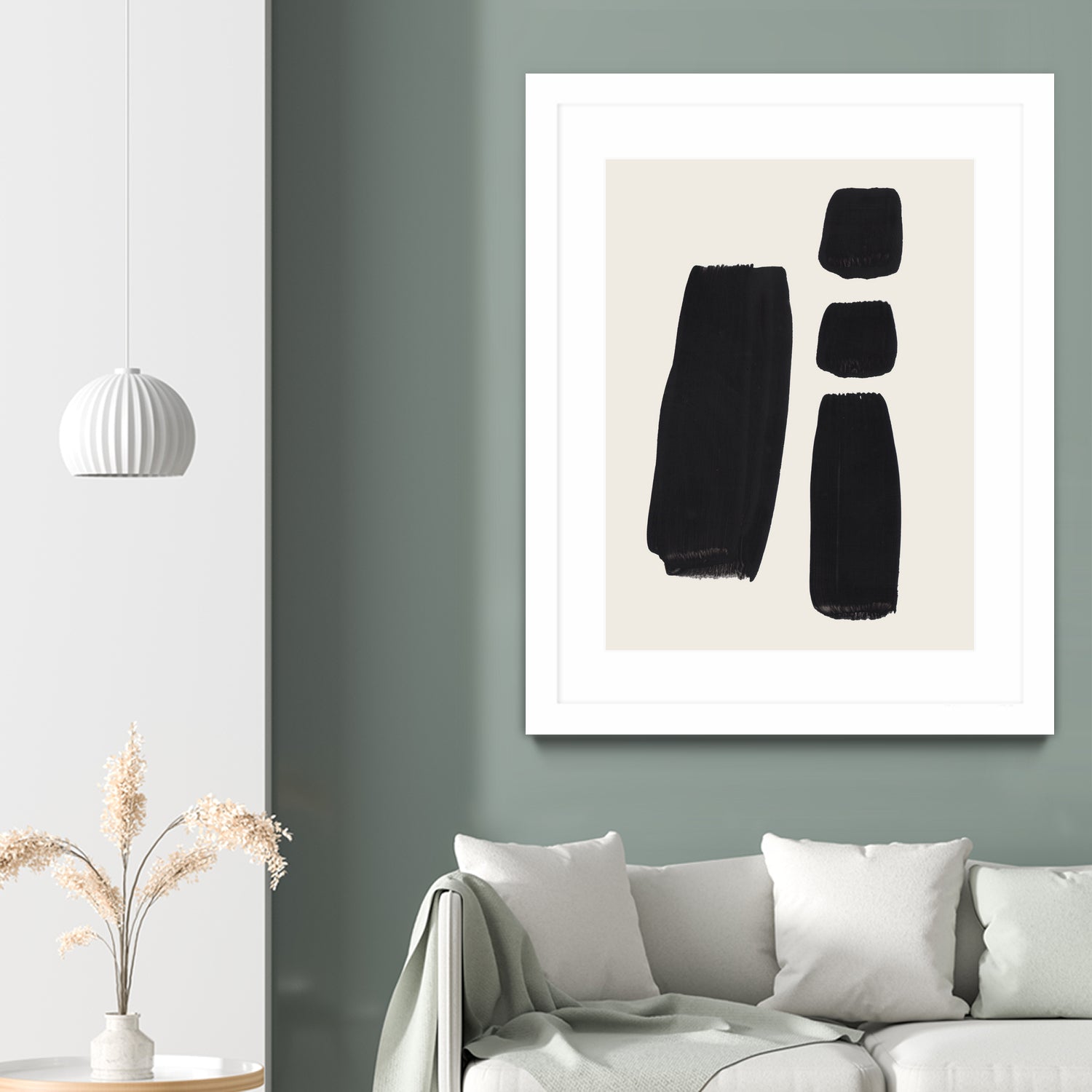 Thunder Three by Ejaaz Haniff on GIANT ART - black abstract black