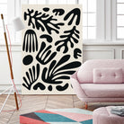 Henri Matisse Black Algae Collection #3 by jay on GIANT ART - illustration bw