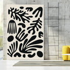 Henri Matisse Black Algae Collection #3 by jay on GIANT ART - illustration bw