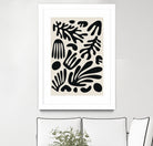 Henri Matisse Black Algae Collection #3 by jay on GIANT ART - illustration bw