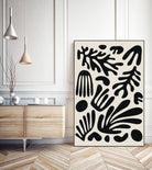 Henri Matisse Black Algae Collection #3 by jay on GIANT ART - illustration bw