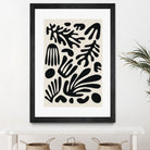 Henri Matisse Black Algae Collection #3 by jay on GIANT ART - illustration bw
