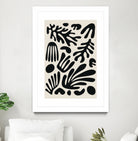 Henri Matisse Black Algae Collection #3 by jay on GIANT ART - illustration bw