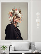 Infinite Moments Infinite Autumns by Frank Moth on GIANT ART - figurative  art,portrait,woman,feminine,elegant,autumn,lotus,roses,equinox,flowers,botanical,petal,petals,flower,flora,flowers and plants,botanicals,person,figurative,people,elegancy,grace,graceful,fall,lotuses,lotus flower,lotus flowers,plant,plants,leaf,leafs,spa,zen,mindfulness,surreal,creative edit,surrealism,surrealistic,composite,montage,surrealist,creative portrait