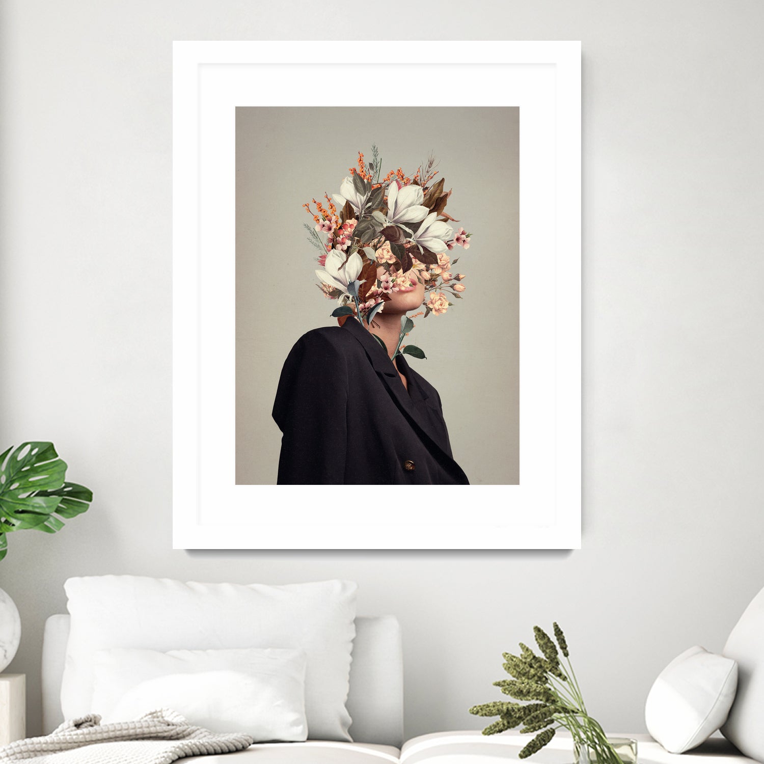 Infinite Moments Infinite Autumns by Frank Moth on GIANT ART - figurative  art,portrait,woman,feminine,elegant,autumn,lotus,roses,equinox,flowers,botanical,petal,petals,flower,flora,flowers and plants,botanicals,person,figurative,people,elegancy,grace,graceful,fall,lotuses,lotus flower,lotus flowers,plant,plants,leaf,leafs,spa,zen,mindfulness,surreal,creative edit,surrealism,surrealistic,composite,montage,surrealist,creative portrait