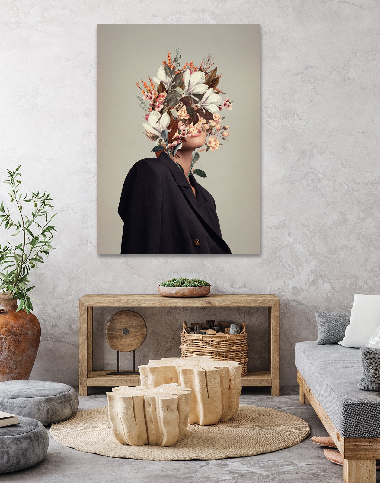 Infinite Moments Infinite Autumns by Frank Moth on GIANT ART - figurative  art,portrait,woman,feminine,elegant,autumn,lotus,roses,equinox,flowers,botanical,petal,petals,flower,flora,flowers and plants,botanicals,person,figurative,people,elegancy,grace,graceful,fall,lotuses,lotus flower,lotus flowers,plant,plants,leaf,leafs,spa,zen,mindfulness,surreal,creative edit,surrealism,surrealistic,composite,montage,surrealist,creative portrait