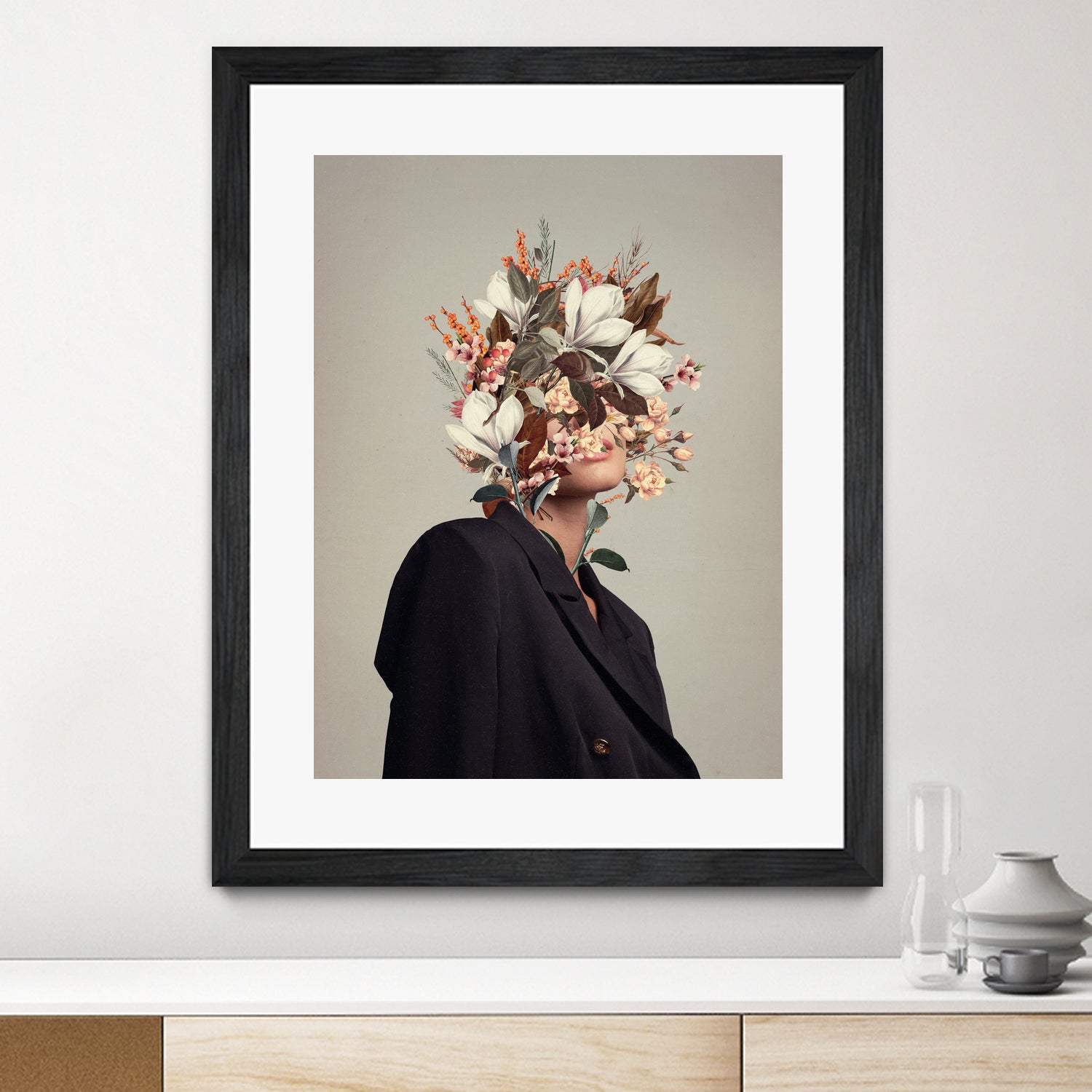 Infinite Moments Infinite Autumns by Frank Moth on GIANT ART - figurative  art,portrait,woman,feminine,elegant,autumn,lotus,roses,equinox,flowers,botanical,petal,petals,flower,flora,flowers and plants,botanicals,person,figurative,people,elegancy,grace,graceful,fall,lotuses,lotus flower,lotus flowers,plant,plants,leaf,leafs,spa,zen,mindfulness,surreal,creative edit,surrealism,surrealistic,composite,montage,surrealist,creative portrait