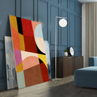 Warm Colors Bauhaus Geometry2 by Ana Rut Bre on GIANT ART - abstract abstract