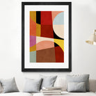 Warm Colors Bauhaus Geometry2 by Ana Rut Bre on GIANT ART - abstract abstract