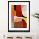 Warm Colors Bauhaus Geometry2 by Ana Rut Bre on GIANT ART - abstract abstract