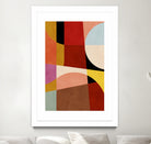 Warm Colors Bauhaus Geometry2 by Ana Rut Bre on GIANT ART - abstract abstract