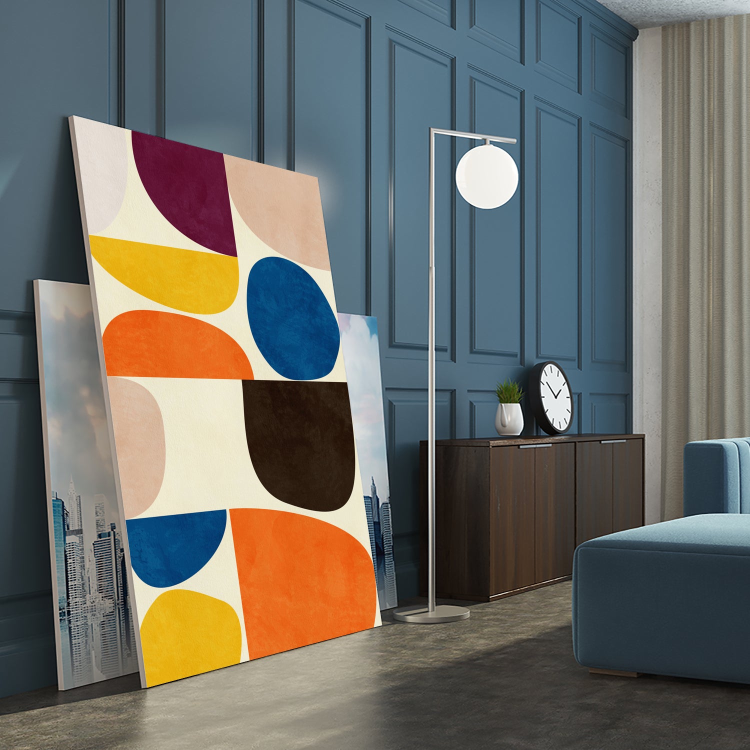 Vivid Bauhaus by Ana Rut Bre on GIANT ART -  abstract