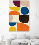 Vivid Bauhaus by Ana Rut Bre on GIANT ART -  abstract