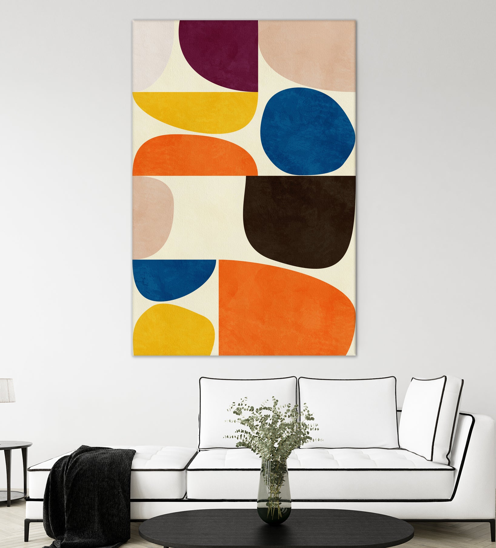 Vivid Bauhaus by Ana Rut Bre on GIANT ART -  abstract