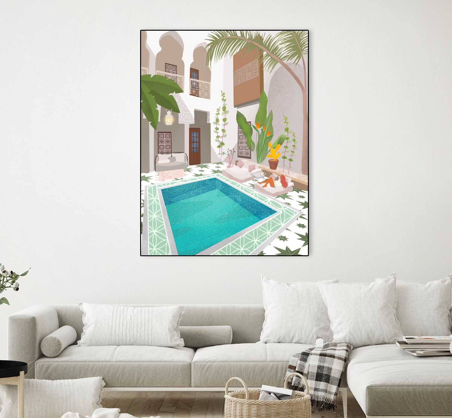 Riad by Petra on GIANT ART - illustration traveler