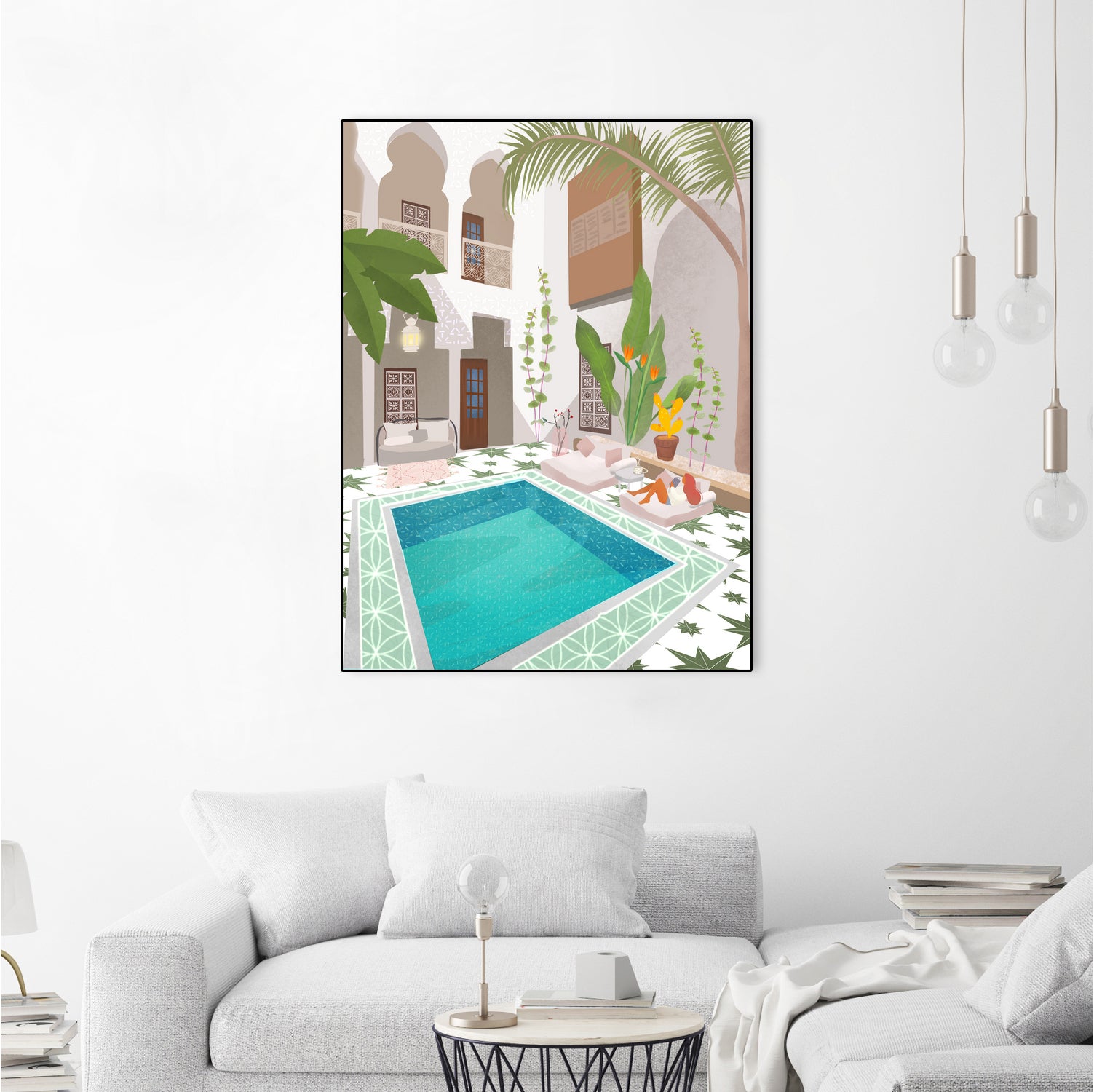 Riad by Petra on GIANT ART - illustration traveler