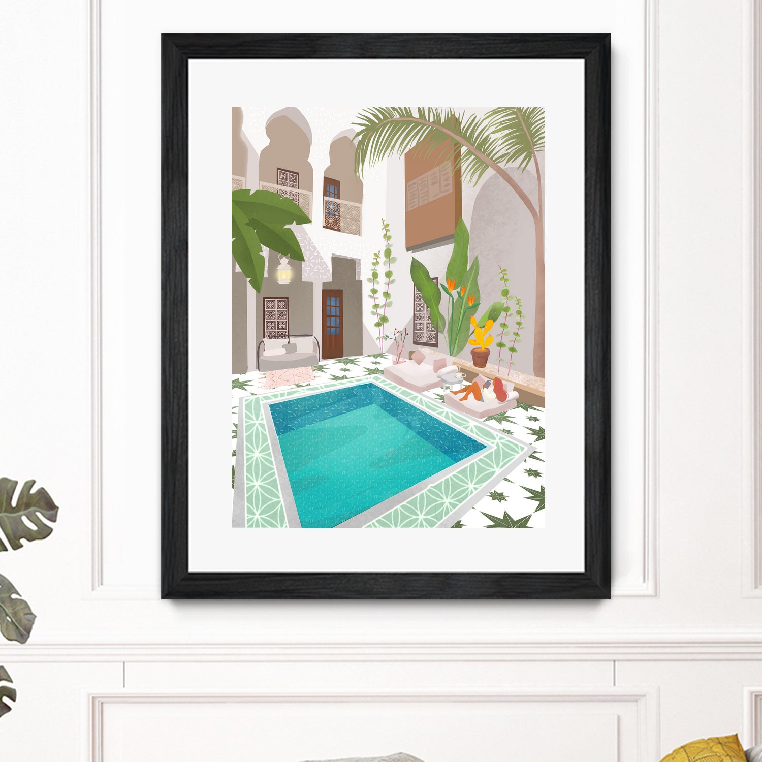 Riad by Petra on GIANT ART - illustration traveler