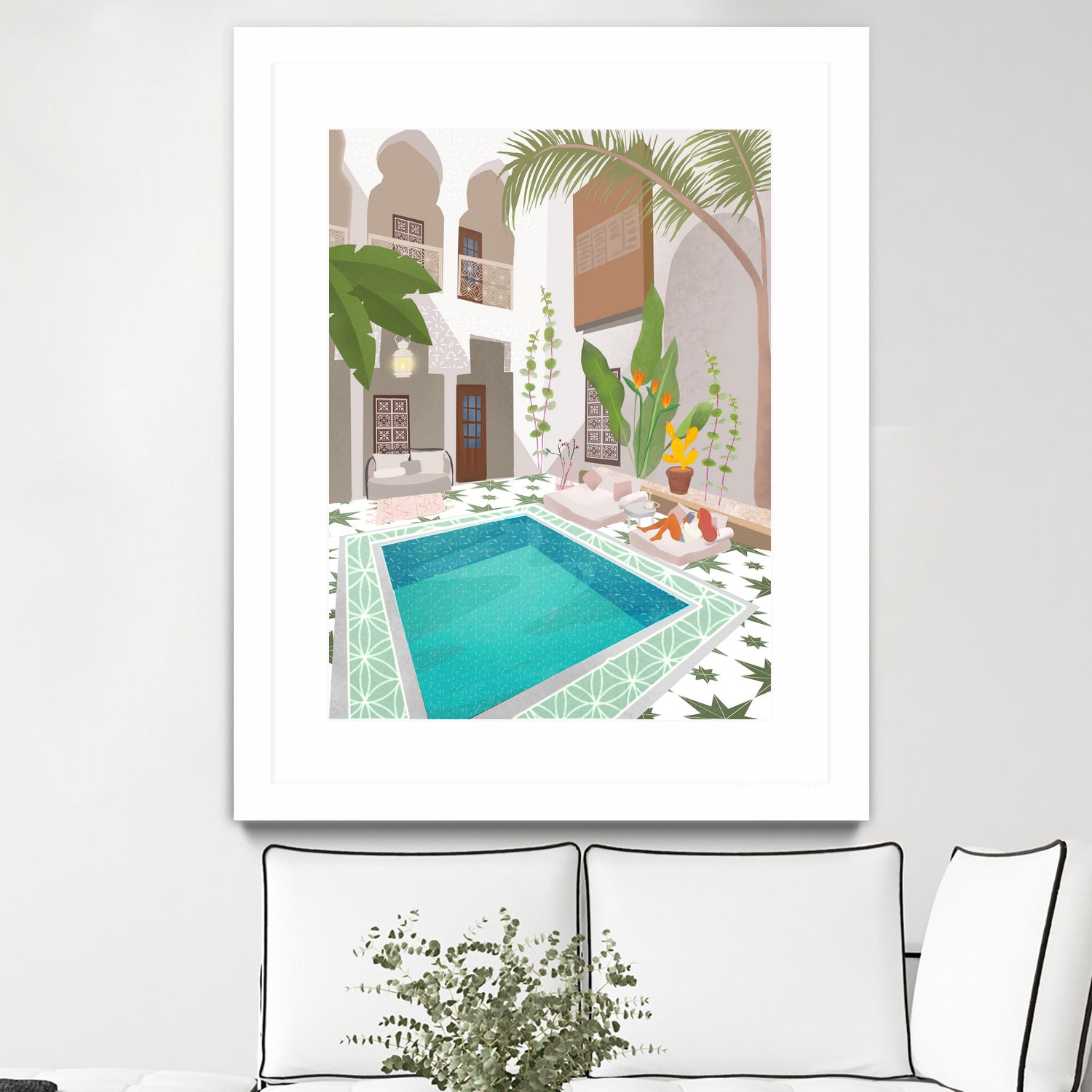 Riad by Petra on GIANT ART - illustration traveler