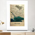Vintage Map of Montreal by Dionisis Gemos on GIANT ART
