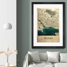 Vintage Map of Montreal by Dionisis Gemos on GIANT ART