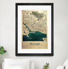 Vintage Map of Montreal by Dionisis Gemos on GIANT ART