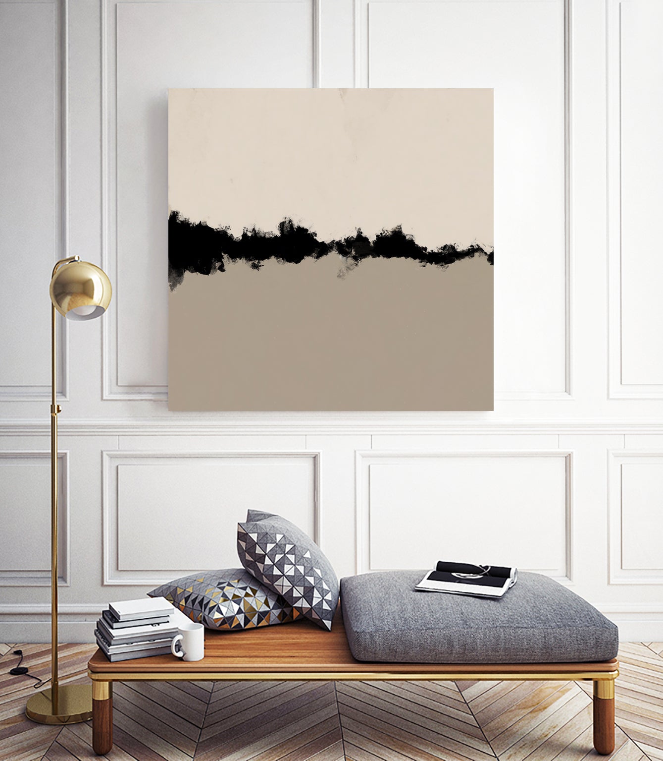 Leaena by Yopie on GIANT ART - illustration beige