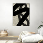 Abstract Paper IV by Yopie on GIANT ART - abstract black