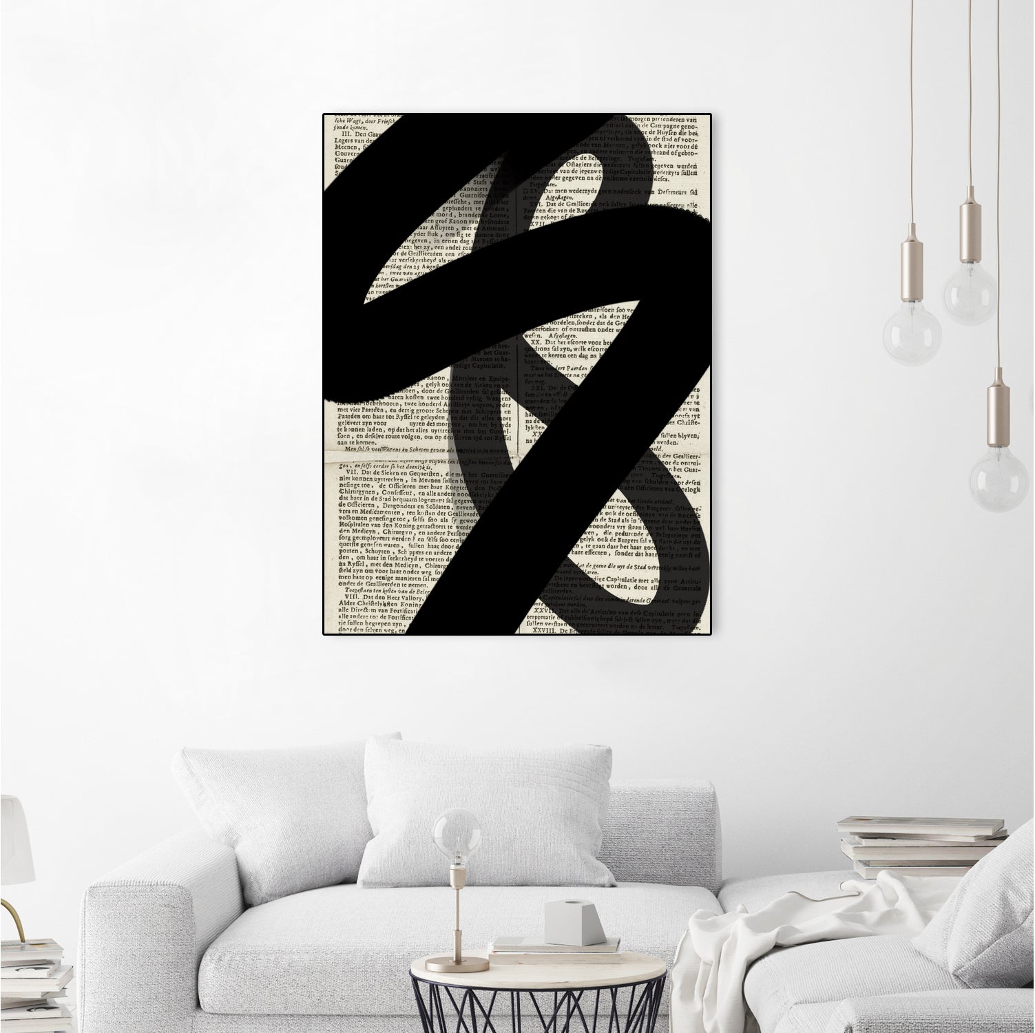 Abstract Paper IV by Yopie on GIANT ART - abstract black