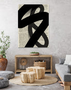 Abstract Paper IV by Yopie on GIANT ART - abstract black