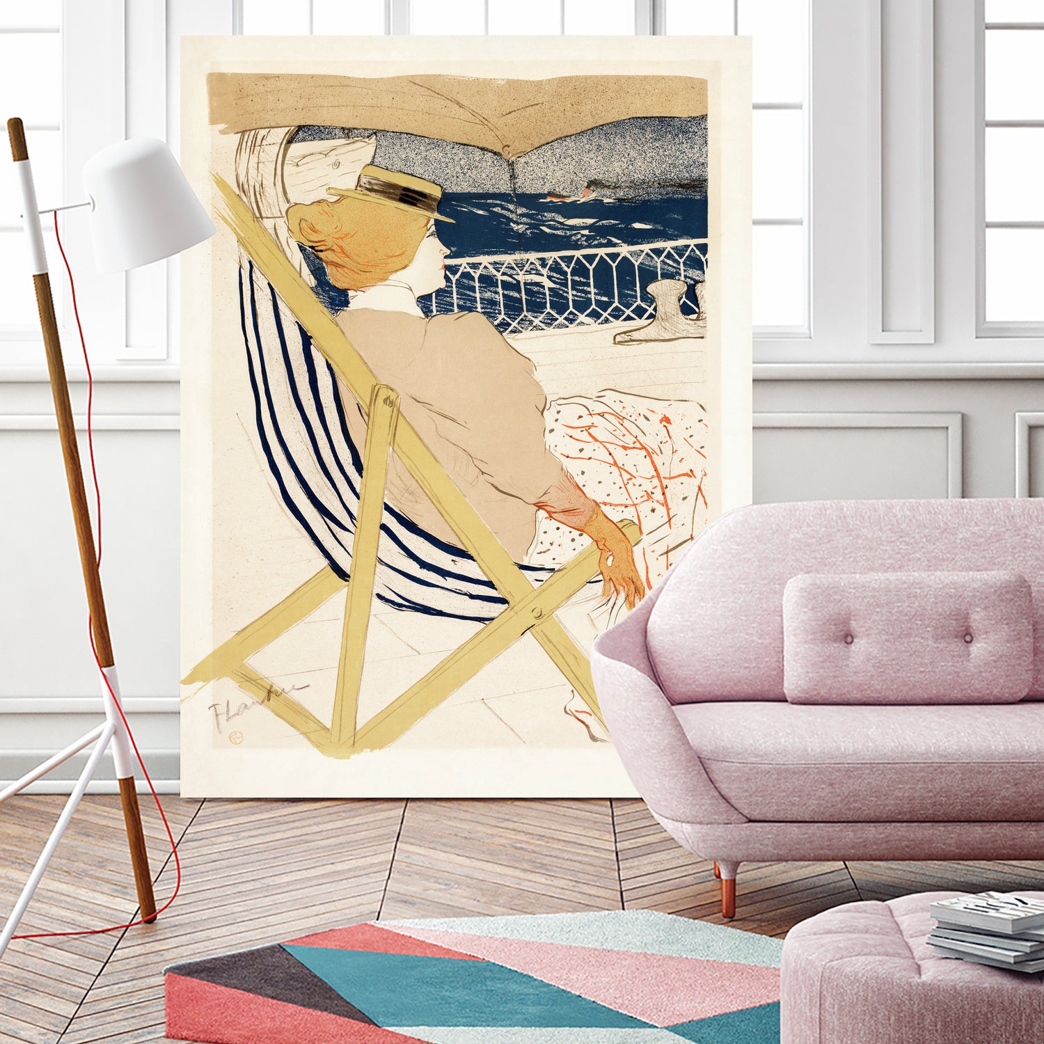 La PassagAure Du 54 (1896) by TOULOUSE LAUTREC on GIANT ART - figurative toulouse lautrec