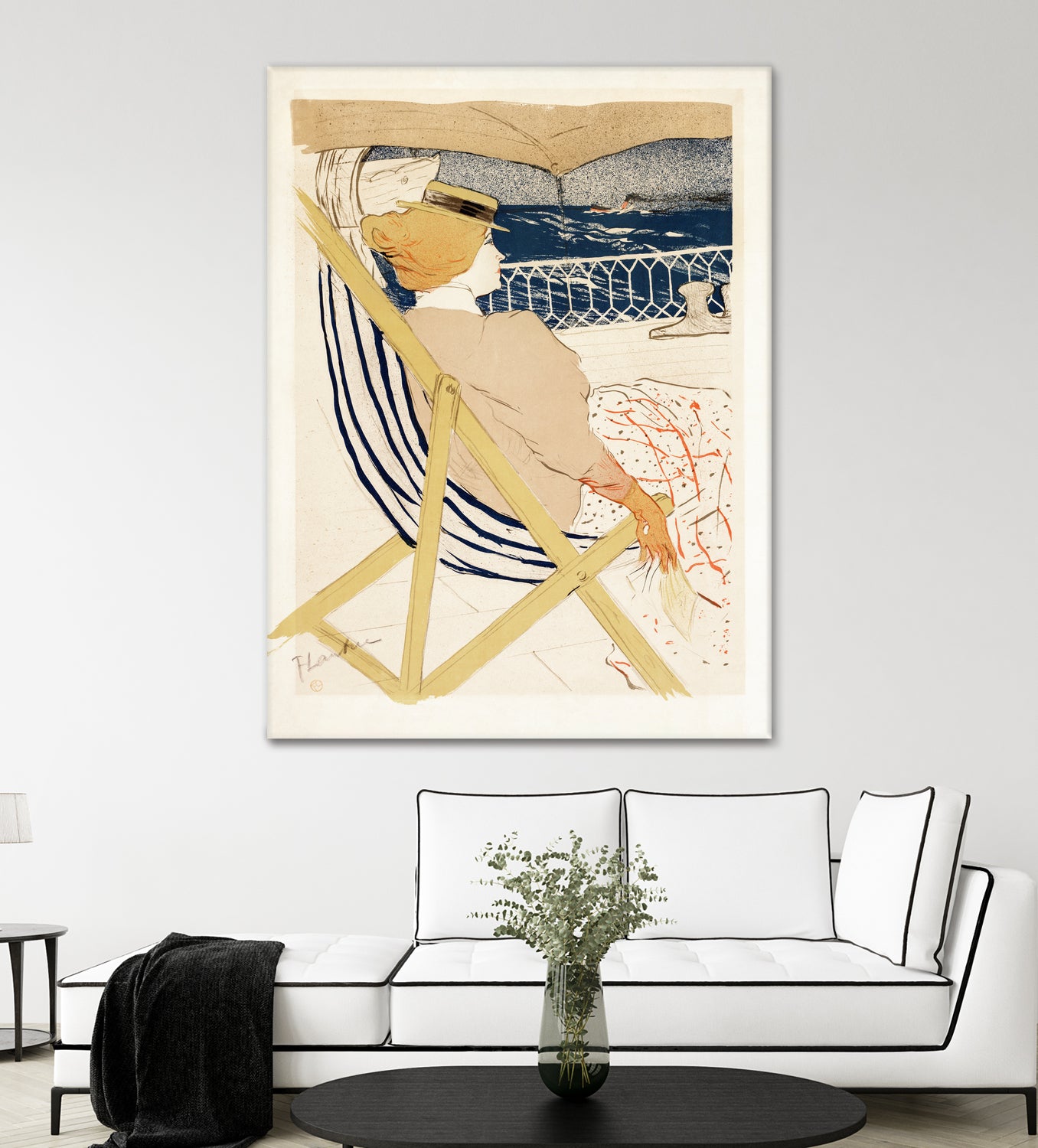 La PassagAure Du 54 (1896) by TOULOUSE LAUTREC on GIANT ART - figurative toulouse lautrec