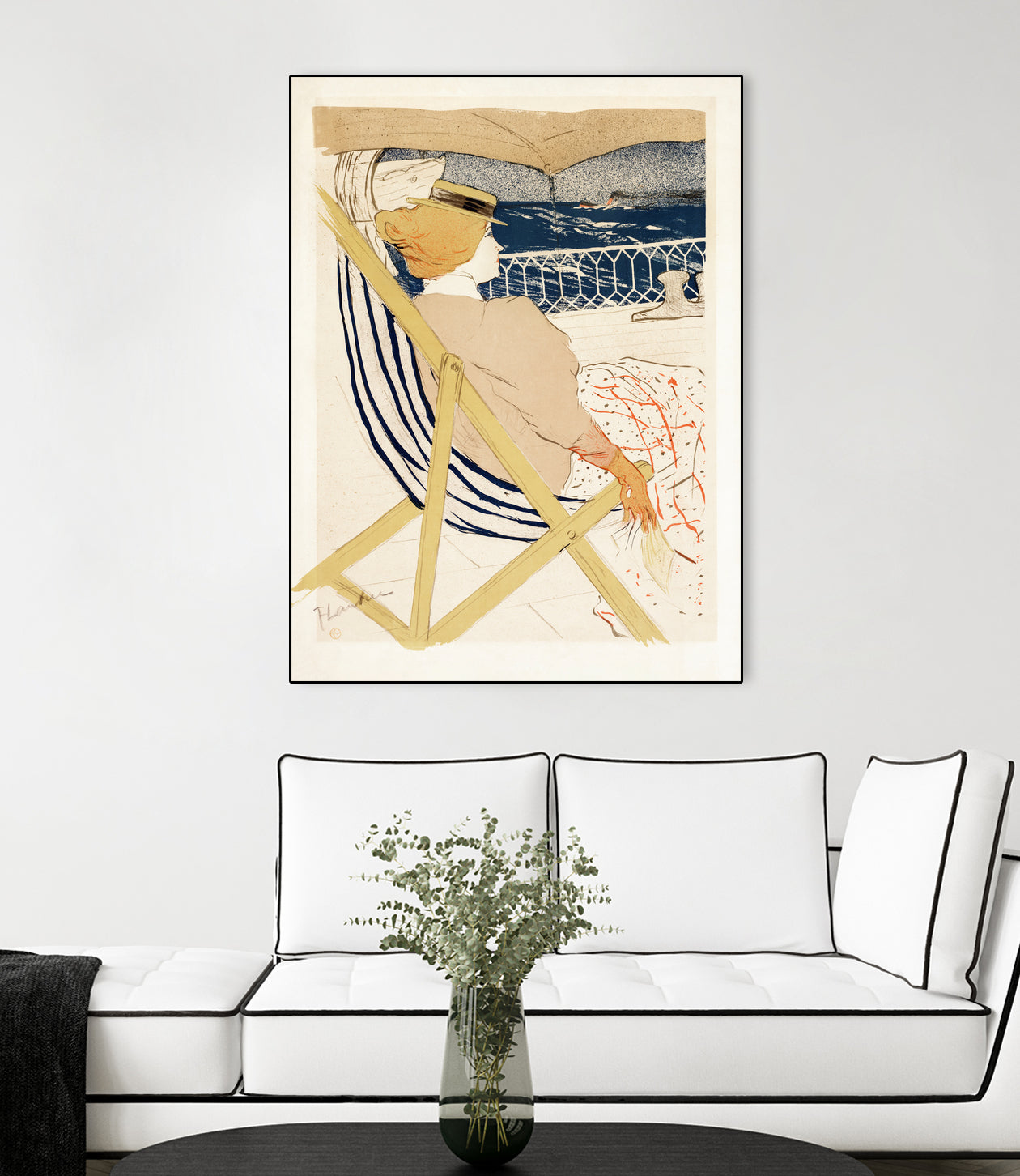 La PassagAure Du 54 (1896) by TOULOUSE LAUTREC on GIANT ART - figurative toulouse lautrec