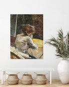 Waiting (ca.1887) by TOULOUSE LAUTREC on GIANT ART - figurative toulouse lautrec