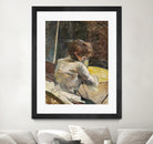 Waiting (ca.1887) by TOULOUSE LAUTREC on GIANT ART - figurative toulouse lautrec