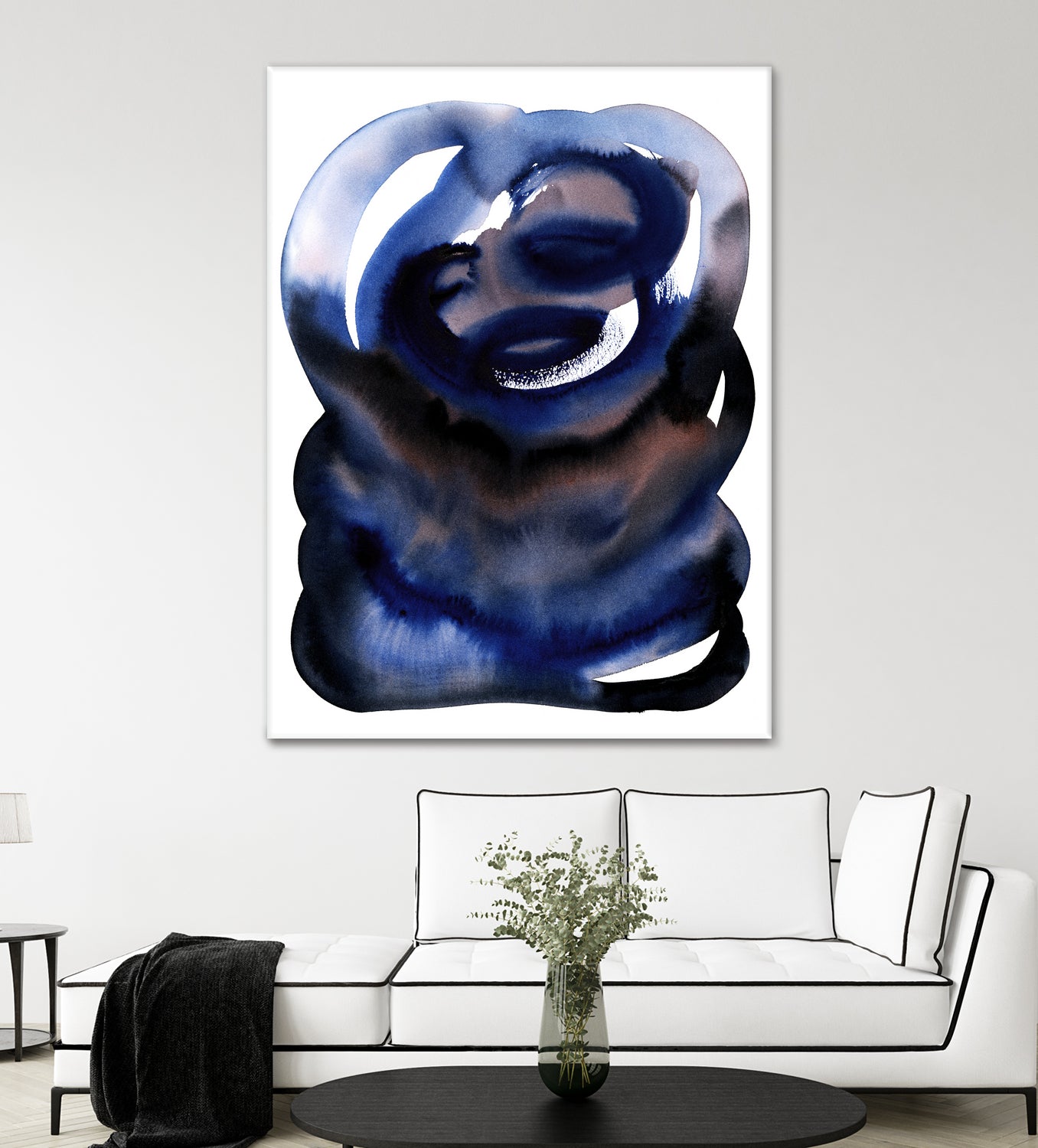 Brln Blue by Djaheda on GIANT ART - abstract abstract