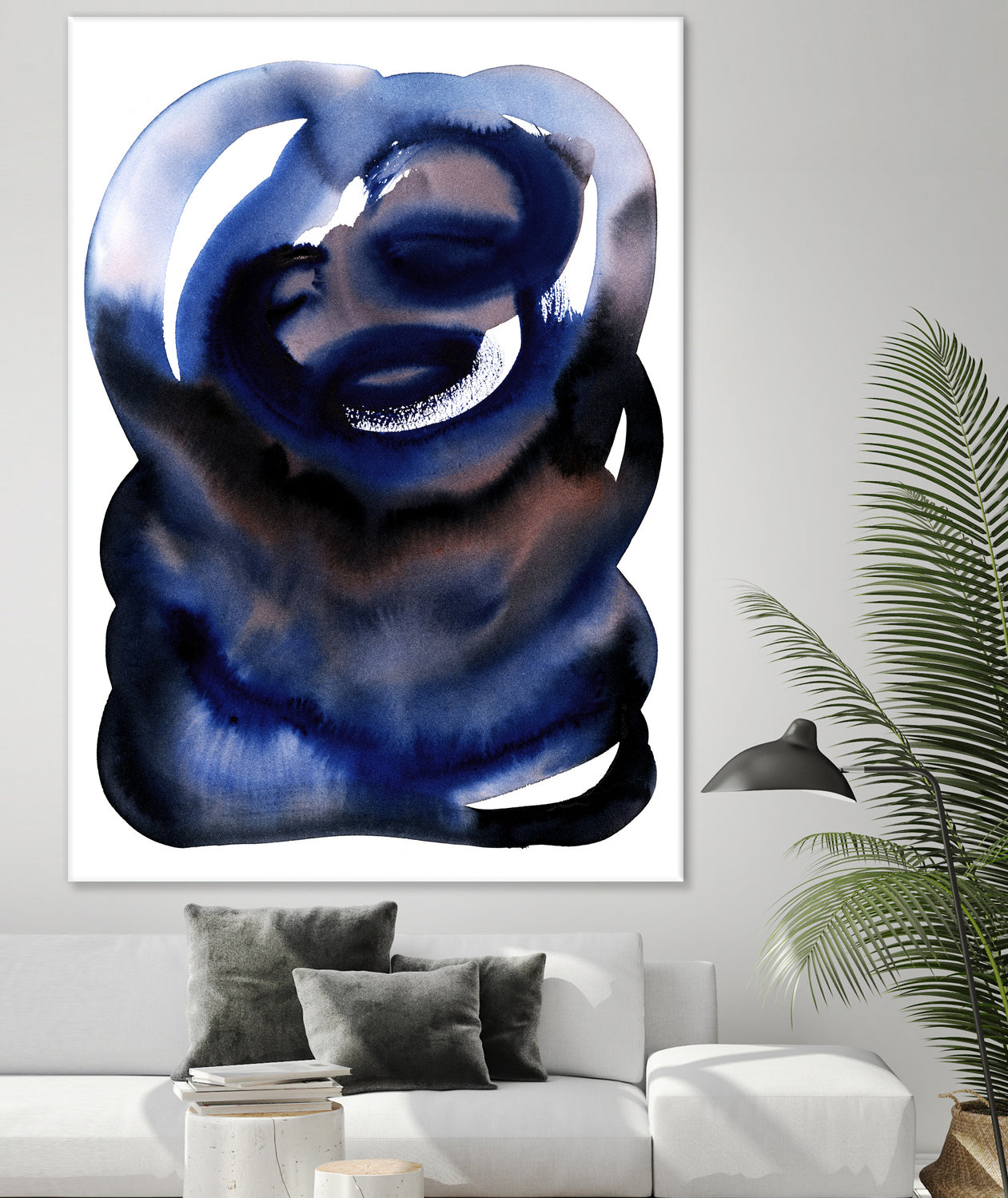 Brln Blue by Djaheda on GIANT ART - abstract abstract